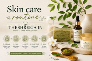 Skin care routine with theshreeja in